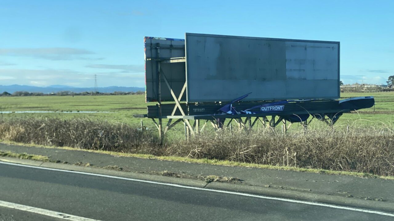 empty billboard